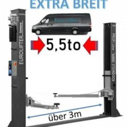 2 Säulen Hebebühne - Modell Mega 5500 4x3