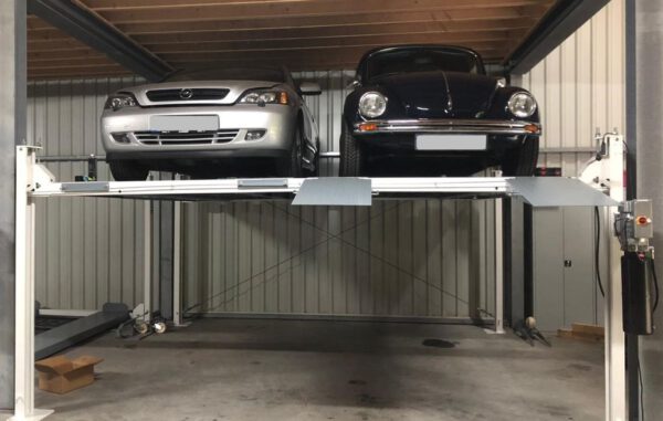 4-cars park lift basic narrow