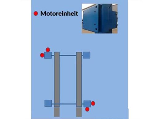Motorhalter Winkeladapter