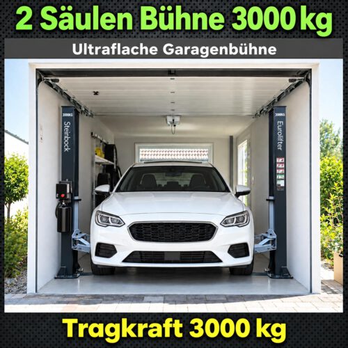 Ultraflache-Garagen-Hebebühne