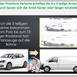 2-Säulen Hebebühne - Modell Basic 4000A