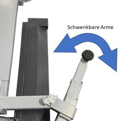 Schwenkbare Arme