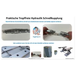 Hydraulikschnellkupplung Tropffrei