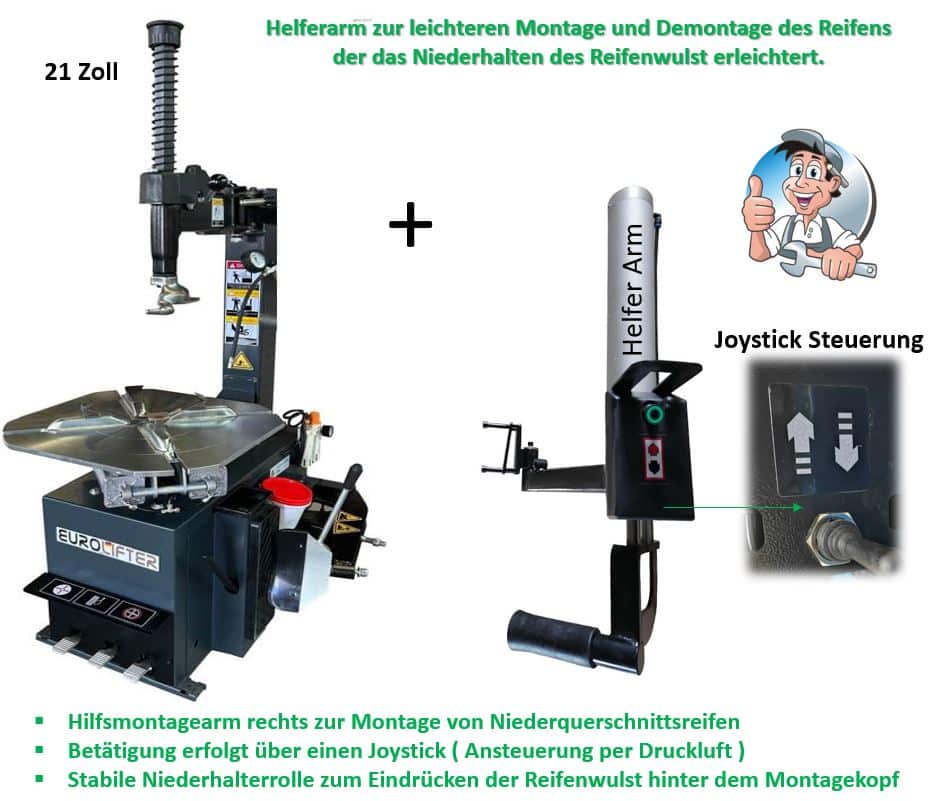 21 Zoll mit Arm