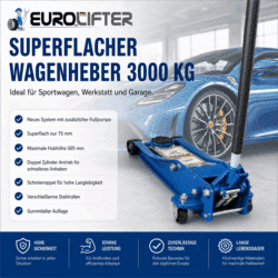 Superflacher Wagenheber 3000 KG