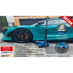 Superflacher Wagenheber 3000 KG