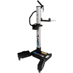 Radlifter mit Akku mit Gegengewichten