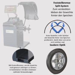 90 Bremse Splitsystem