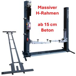 Grundrahmen 2 Säulen Hebebühne - 4200kg Profi-Line
